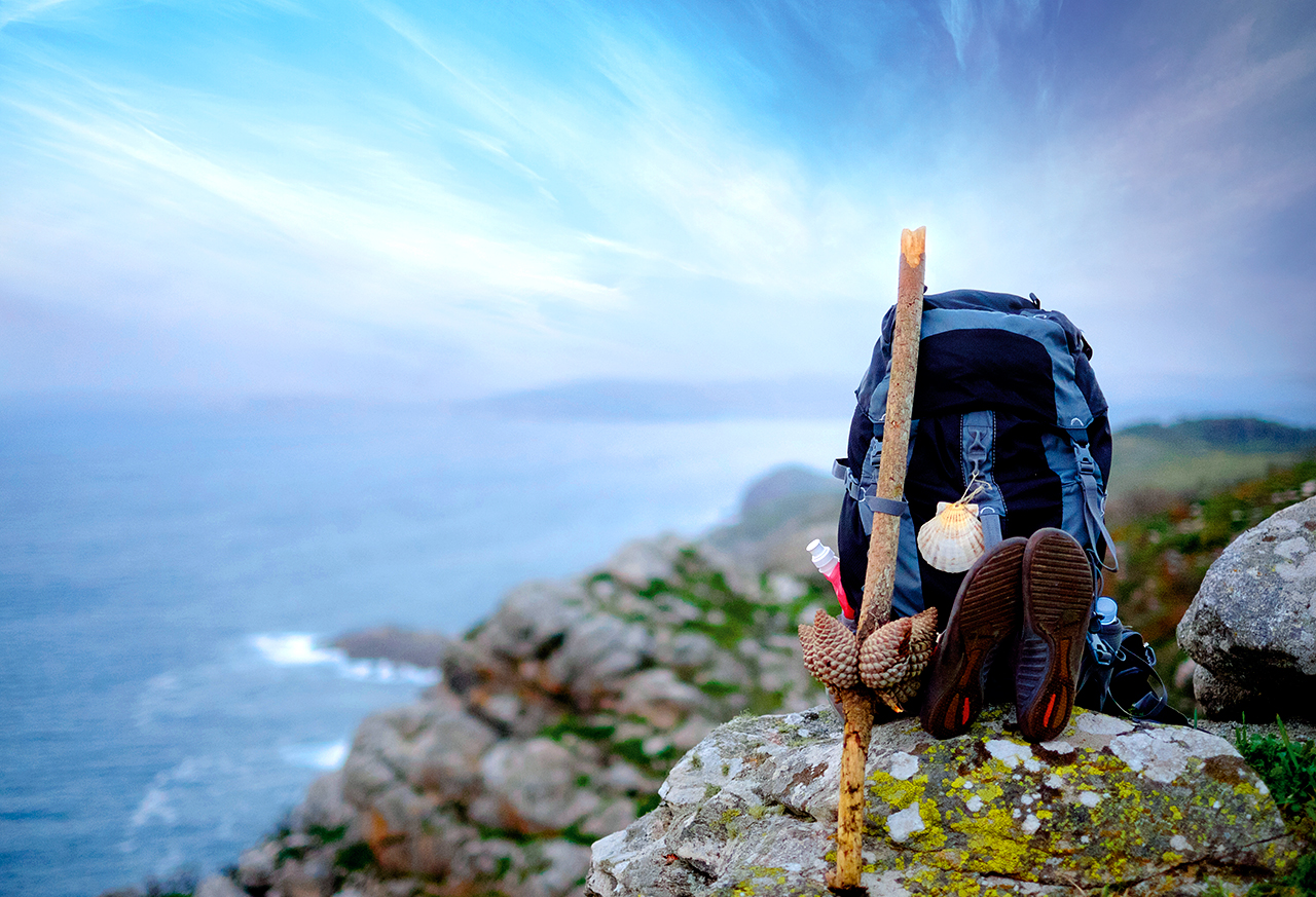 EL CAMINO DE SANTIAGO. LA MOCHILA. 